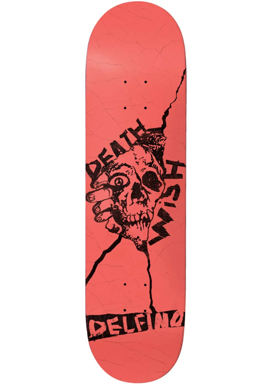 Deathwish Unisex Pedro Delfino Rot Skateboard Deck sold by Prfo