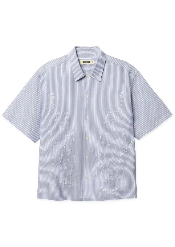 Woodbird Men's Wang Oxford Flower Button Up Shirt made by Woodbird