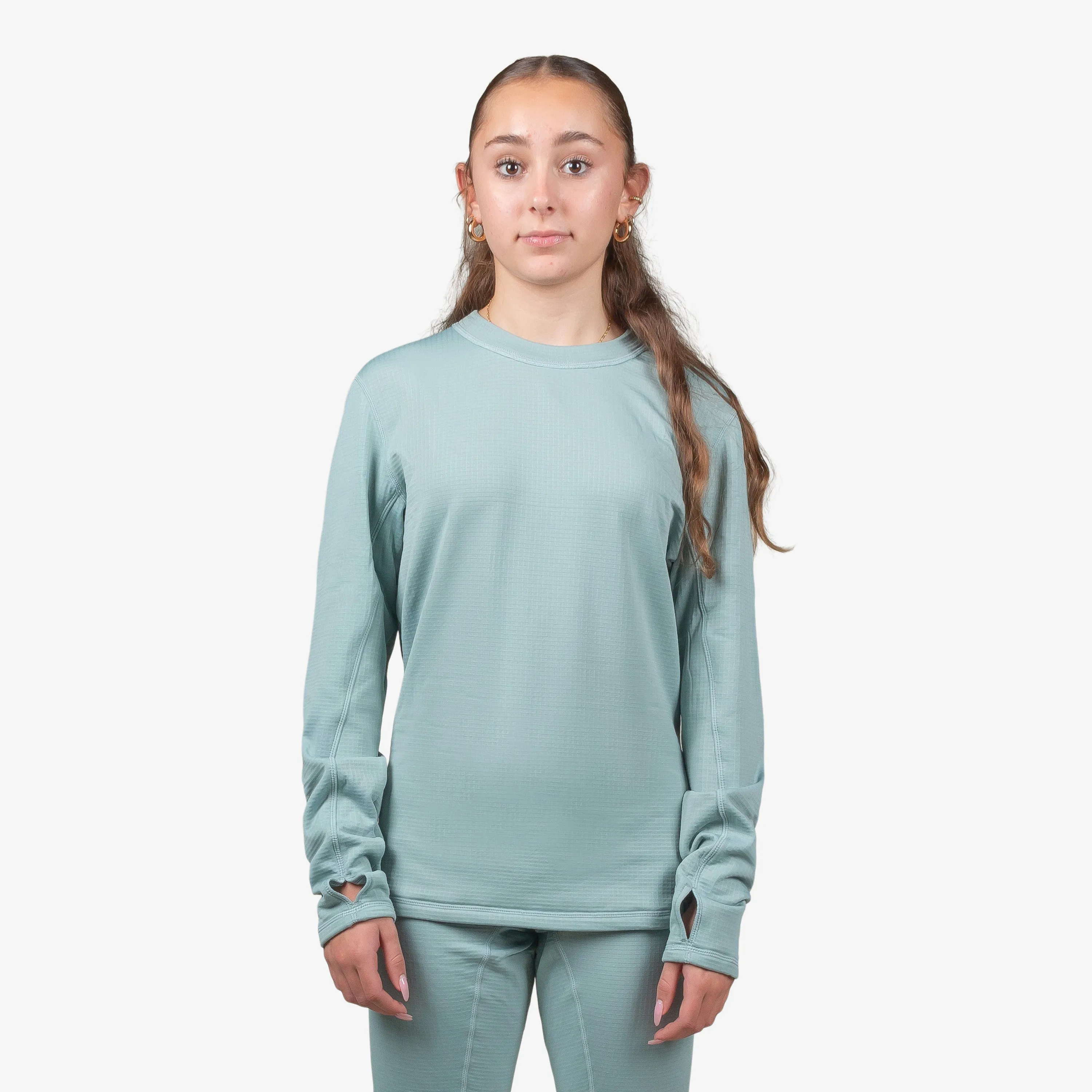 Airhole Womens Thermal Top Waffle Fleece sold by Prfo