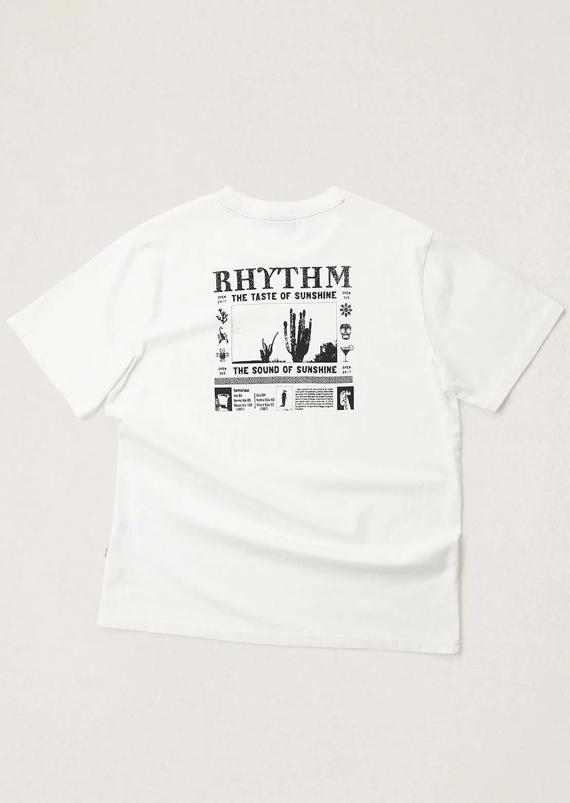 Rhythm Men's Cactus Vintage T-Shirt sold by Prfo product image thumbnail 2