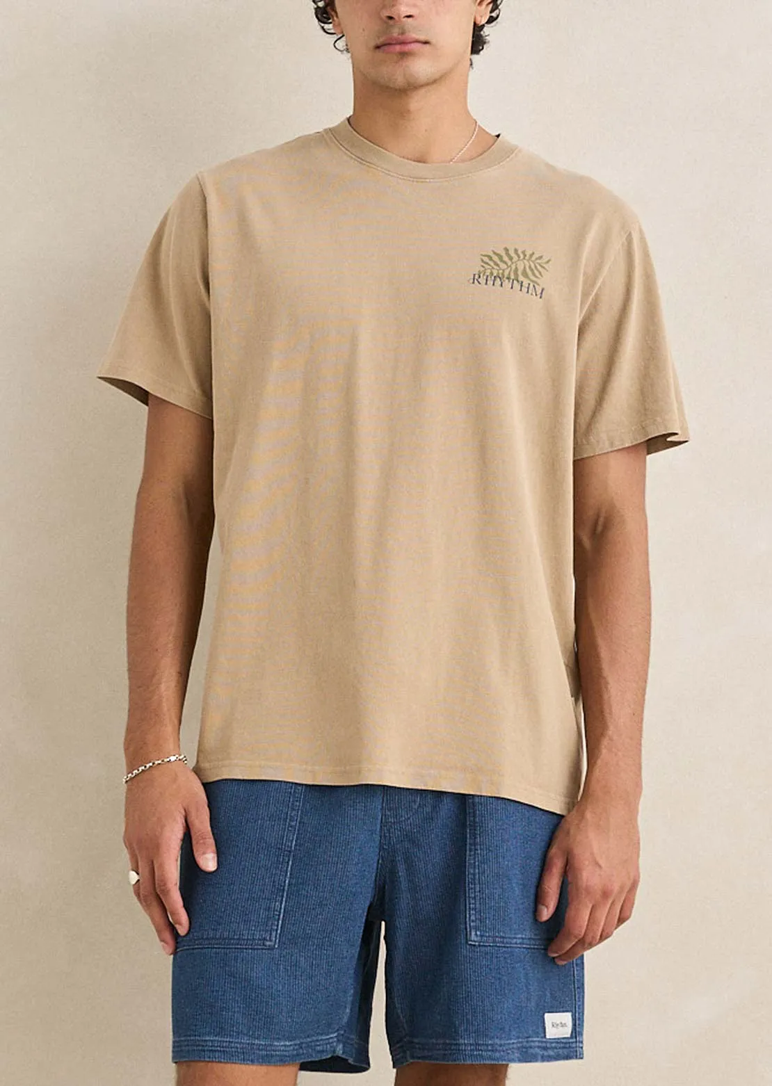 Rhythm Men's Botanical Vintage T-Shirt sold by Prfo product image thumbnail 3