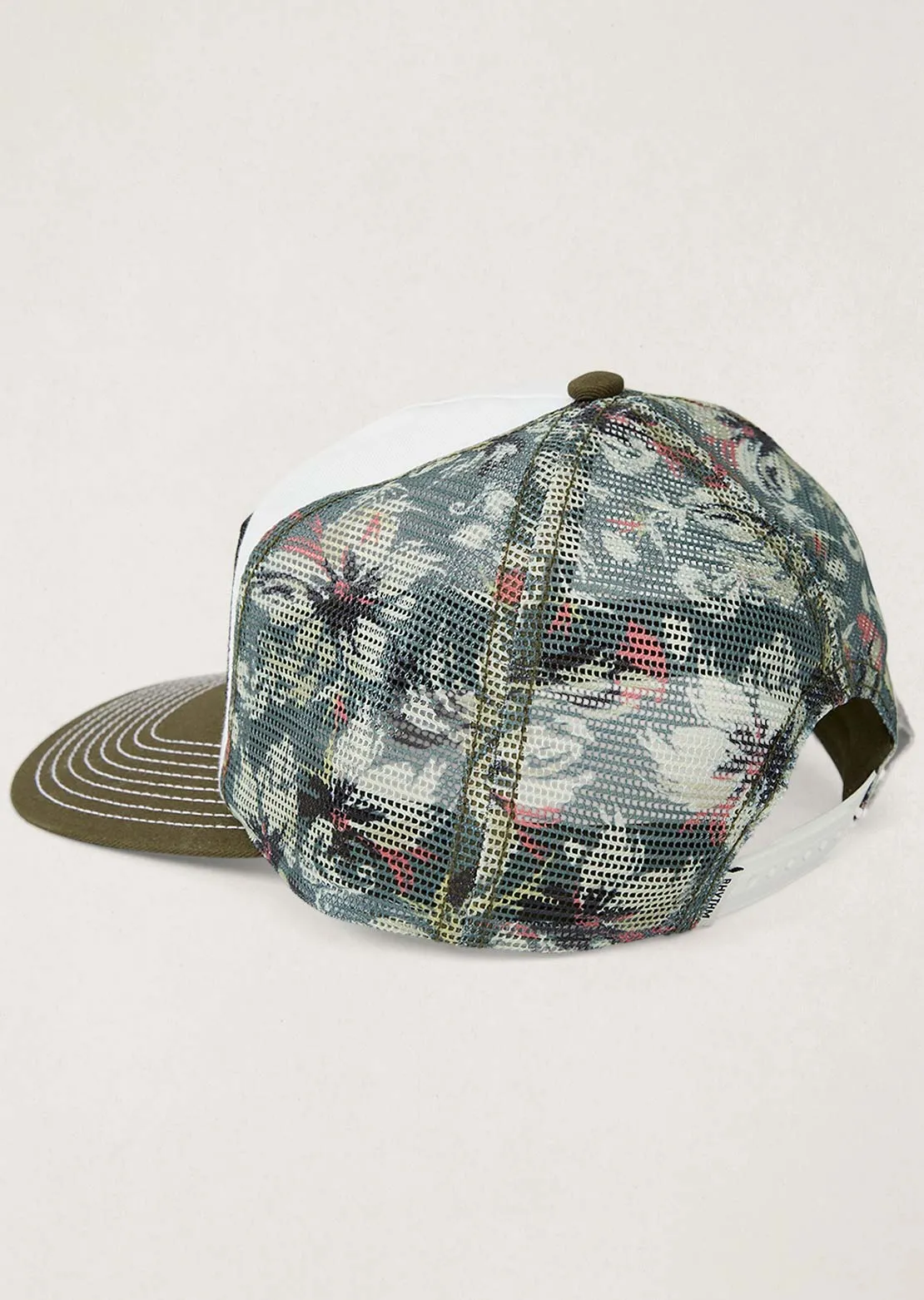 Rhythm Men's Tropical Camo Trucker Cap sold by Prfo product image thumbnail 2