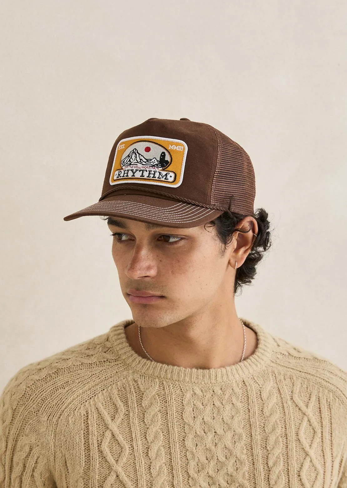 Rhythm Men's Horizon Trucker Cap sold by Prfo product image thumbnail 3