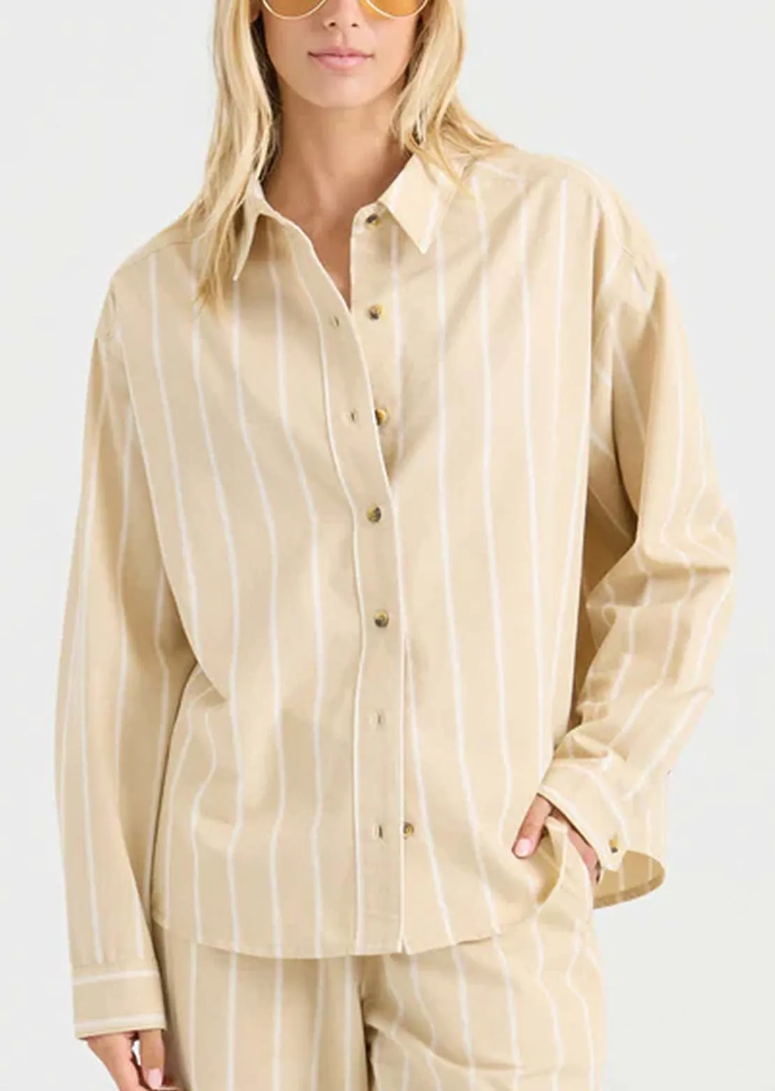 Roark Women's Costa Button Up Shirt sold by Prfo