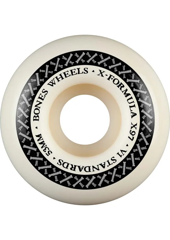 Bones XF Standards V1 97A Skateboard Wheels made by Prfo