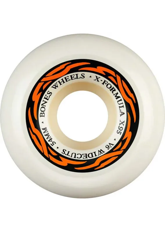 Bones XF WidecutsV6 95A Skateboard Wheels made by Prfo