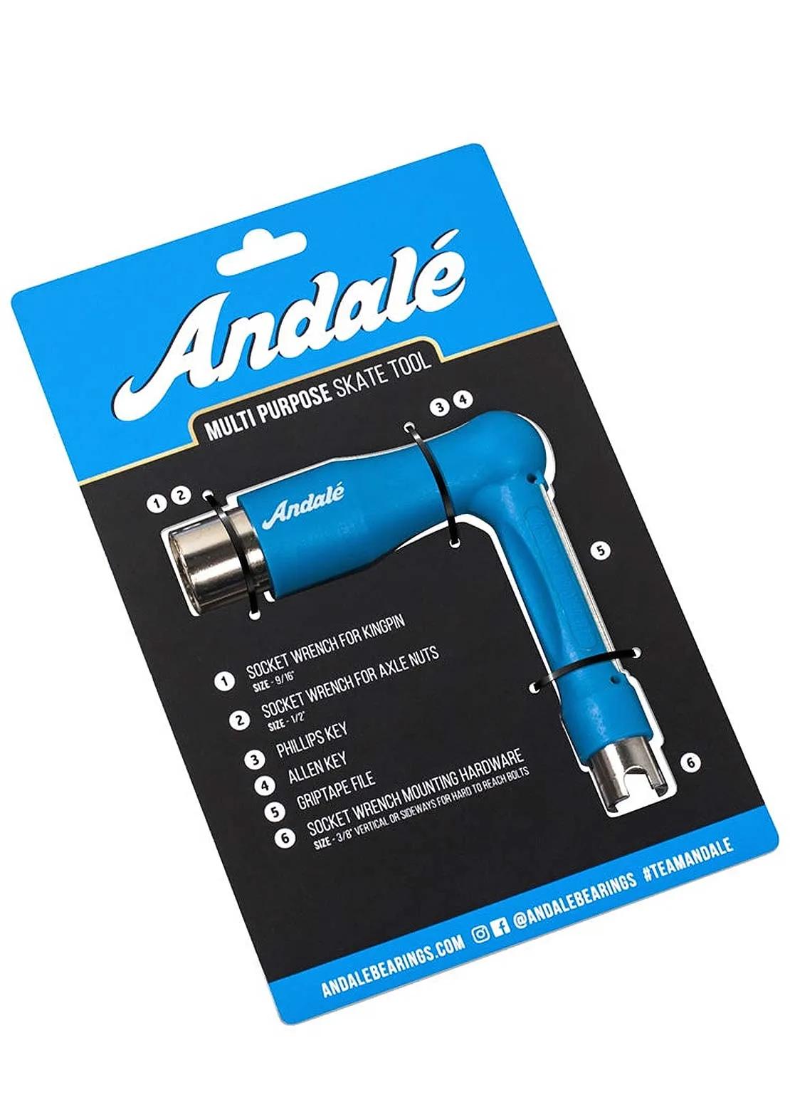 Andale Multi Purpose Skate Tool sold by Prfo