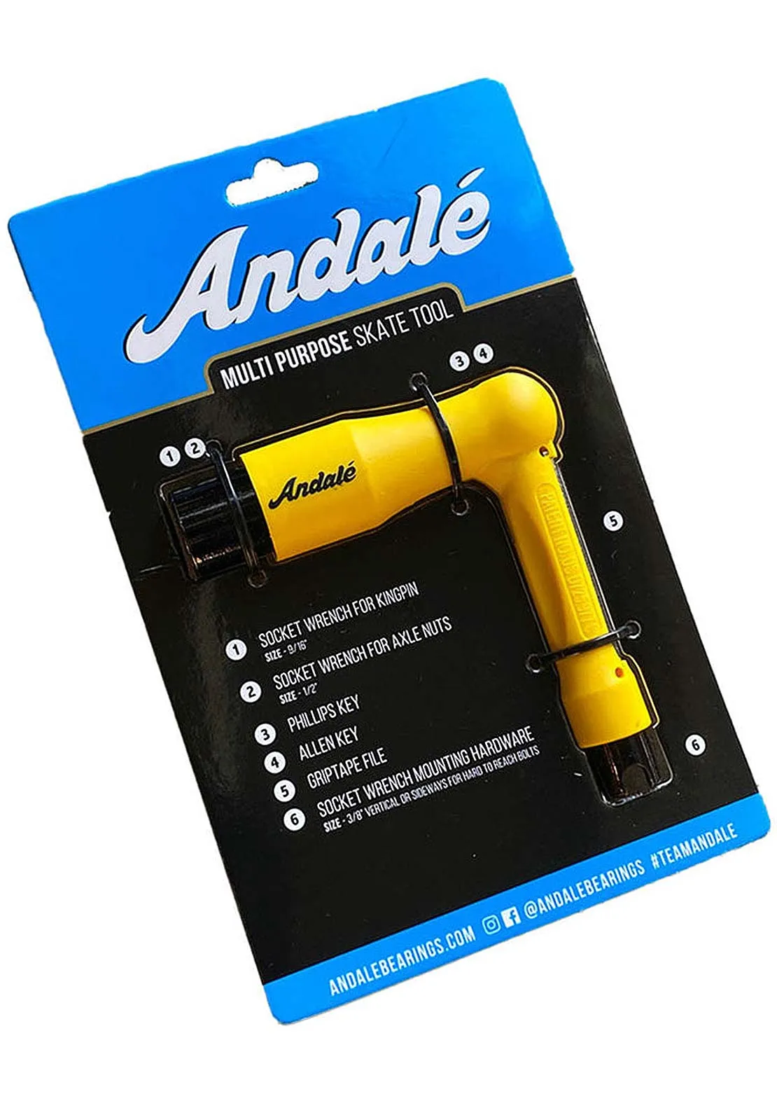 Andale Multi Purpose Skate Tool sold by Prfo product image thumbnail 2