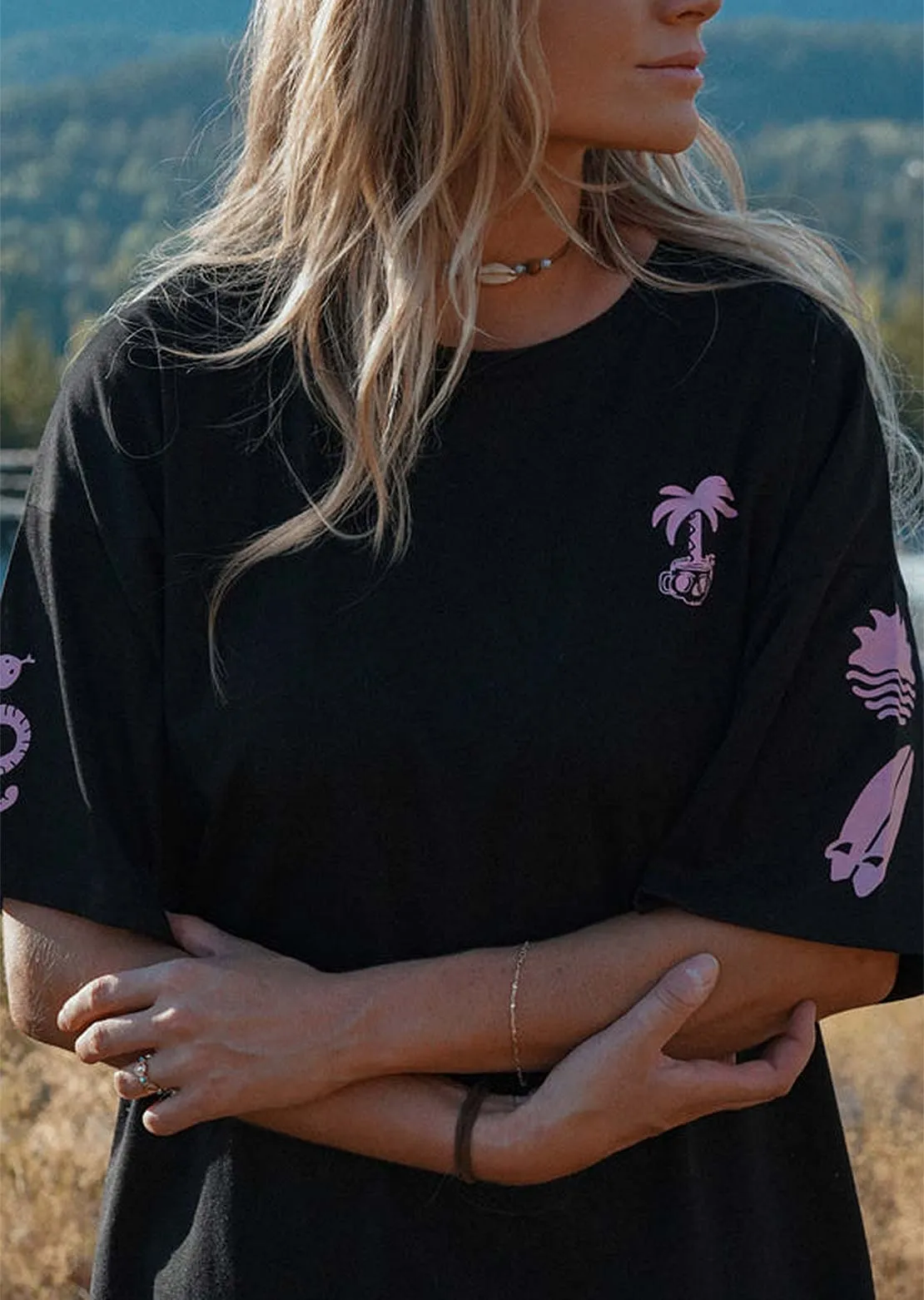Notice The Reckless Women's Bad Decision Tee Dress sold by Prfo product image thumbnail 4