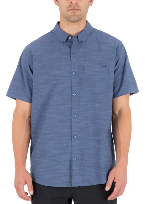 Hurley Men's Icon Stretch Button Up Shirt made by Hurley