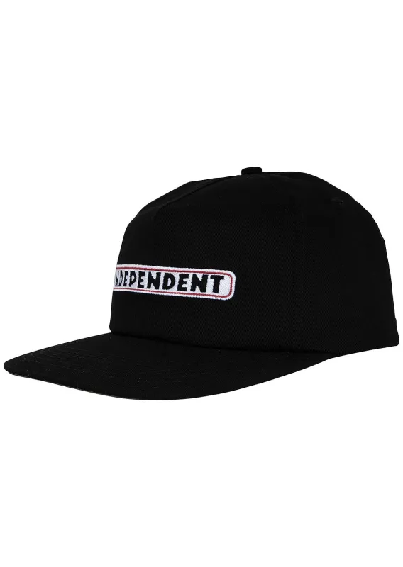 Independent Unisex Bar Logo Snapback Cap made by Prfo