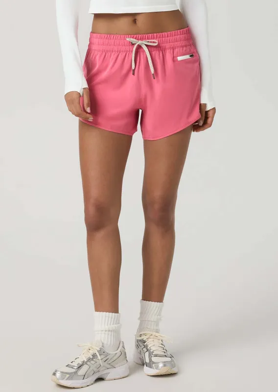 Vuori Women's Clementine 2.0 4" Shorts made by Vuori