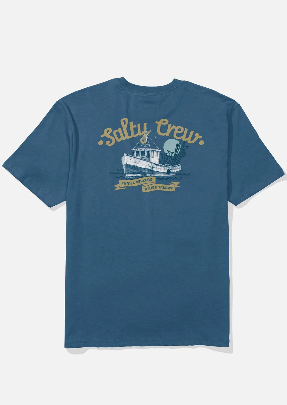 Salty Crew Men's Hauler Classic T-Shirt sold by Prfo product image thumbnail 2