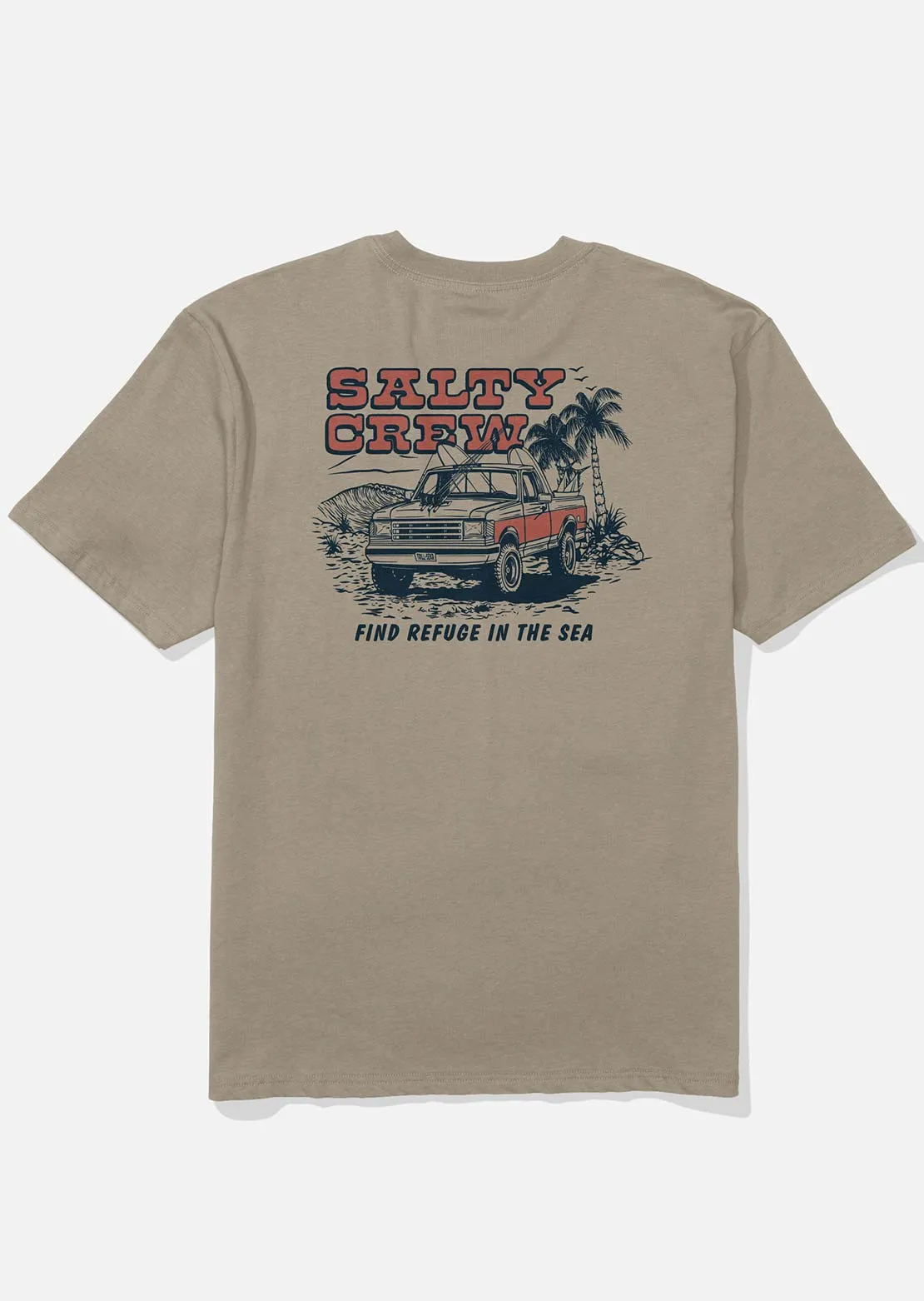 Salty Crew Men's Truck Stop Classic T-Shirt sold by Prfo product image thumbnail 2