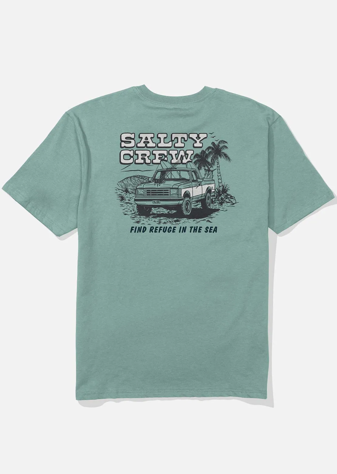 Salty Crew Men's Truck Stop Classic T-Shirt sold by Prfo product image thumbnail 2