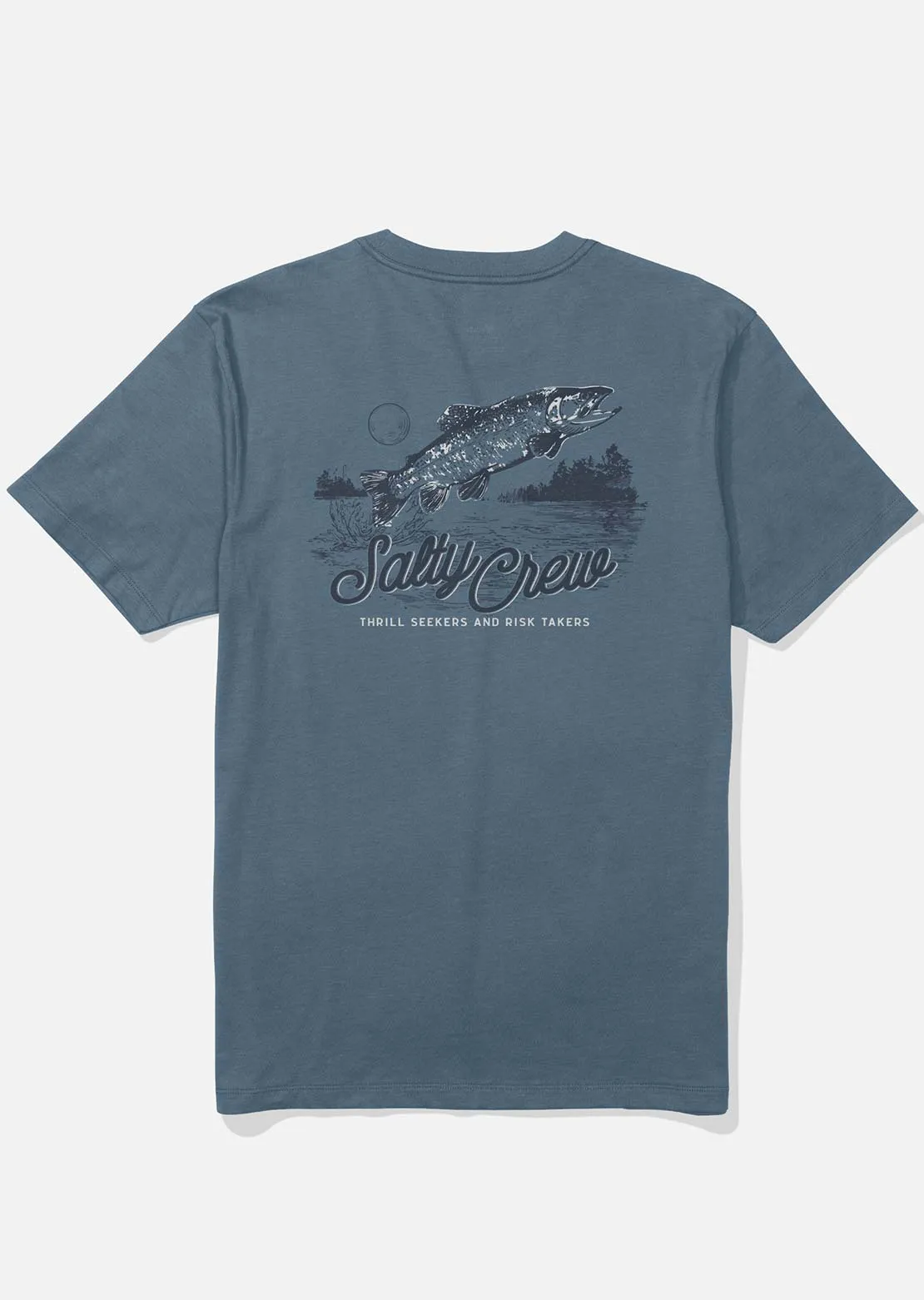 Salty Crew Men's Fish Fest T-Shirt sold by Prfo product image thumbnail 2