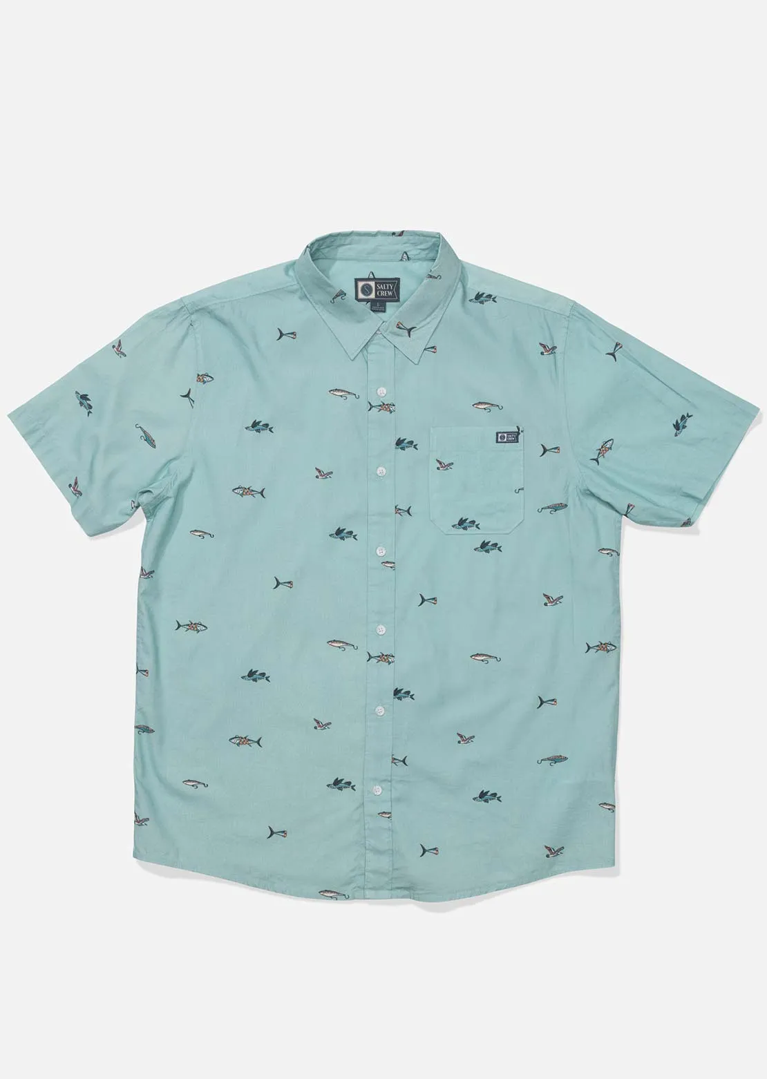 Salty Crew Men's Crew Button Up Shirt sold by Prfo
