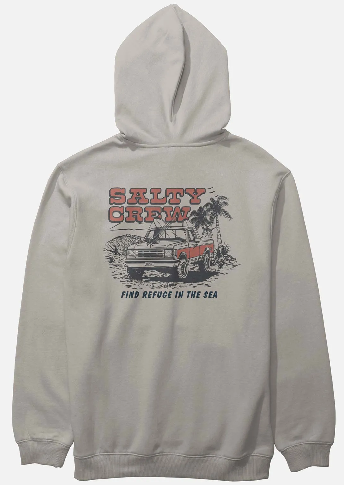 Salty Crew Men's Truck Stop Fleece Hood sold by Prfo product image thumbnail 2