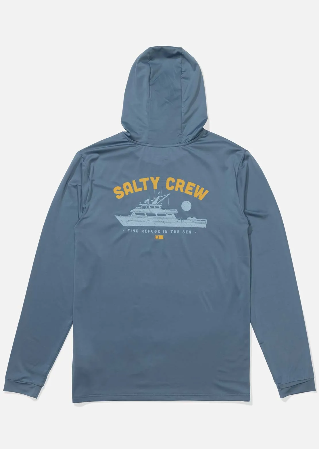 Salty Crew Men's Overnight Hood Sunshirt sold by Prfo product image thumbnail 2