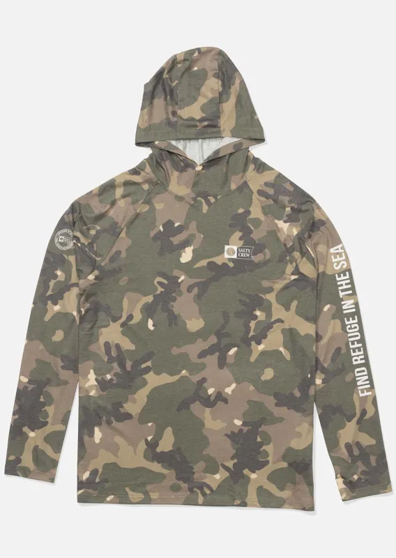 Salty Crew Men's Mariner Lite UV Hood made by Salty Crew