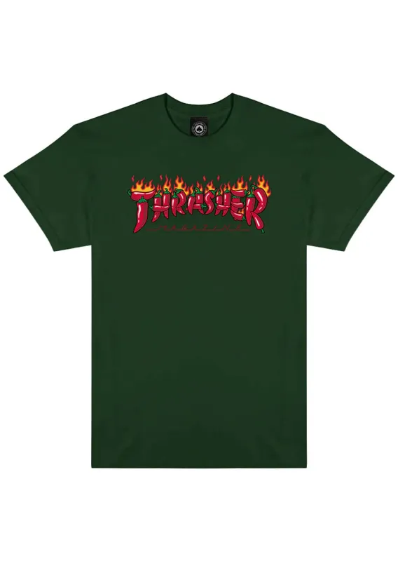 Thrasher Men's Fuego T-Shirt made by Thrasher