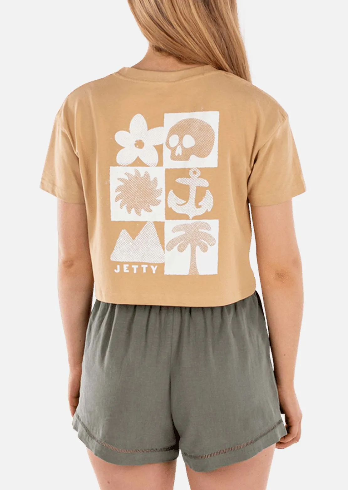 Jetty Women's Salty Soul Crop T-Shirt sold by Prfo product image thumbnail 2
