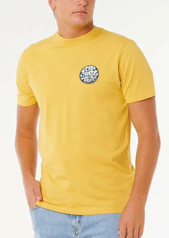 Rip Curl Men's Wettie Passage Icon T-Shirt made by Ripcurl