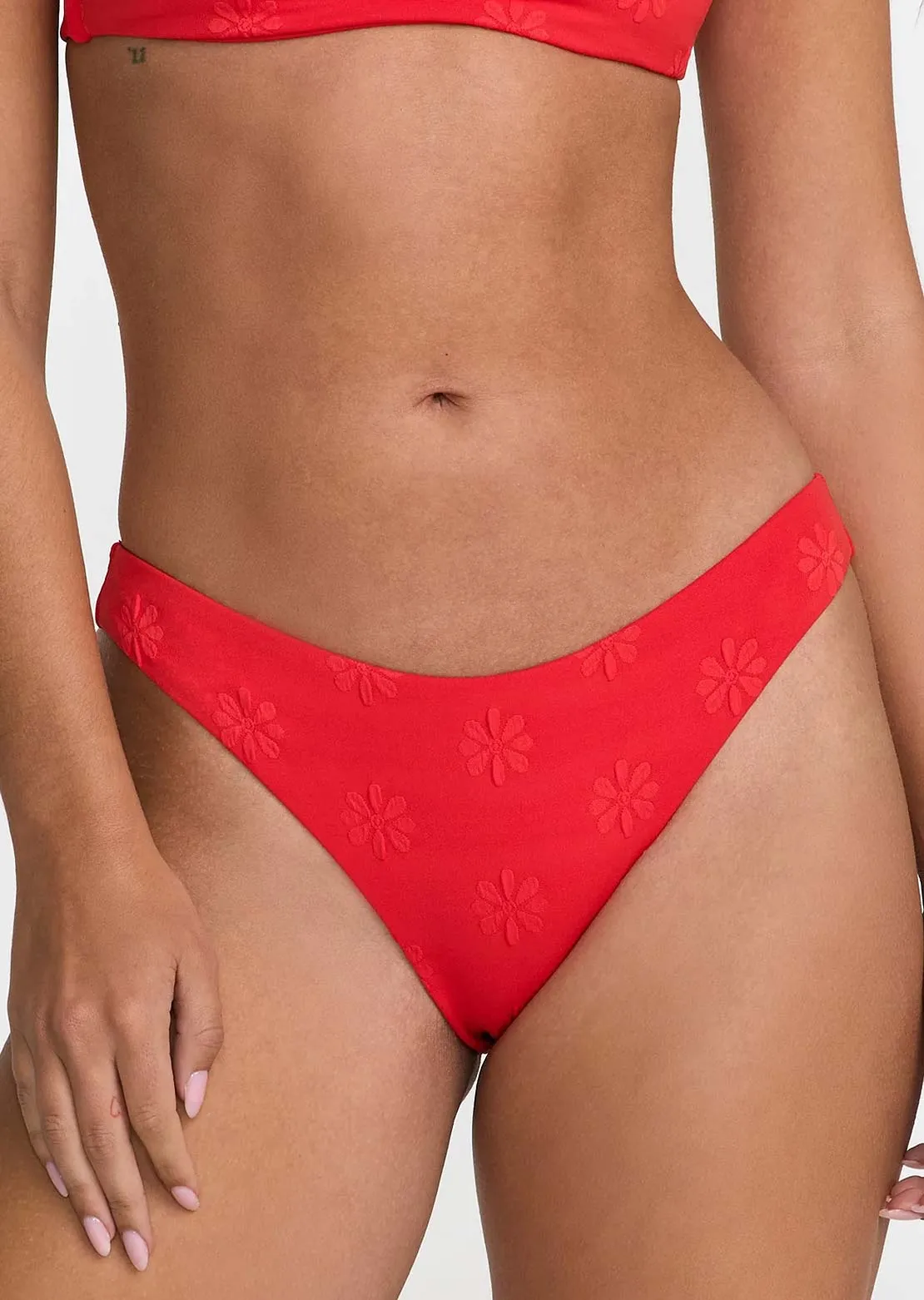 RVCA Women's Daisies Cheeky Bikini Bottom sold by Prfo product image thumbnail 5