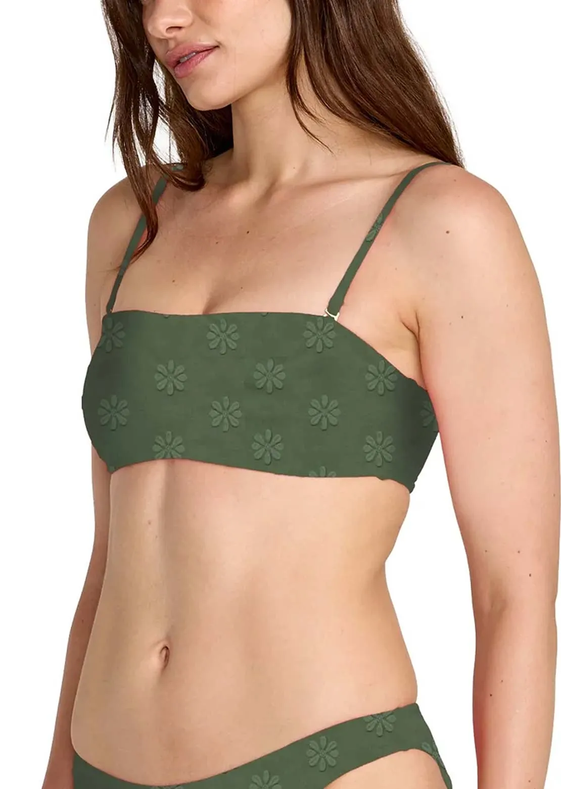 RVCA Women's Daisies Tube Bandeau Bikini Top sold by Prfo product image thumbnail 2