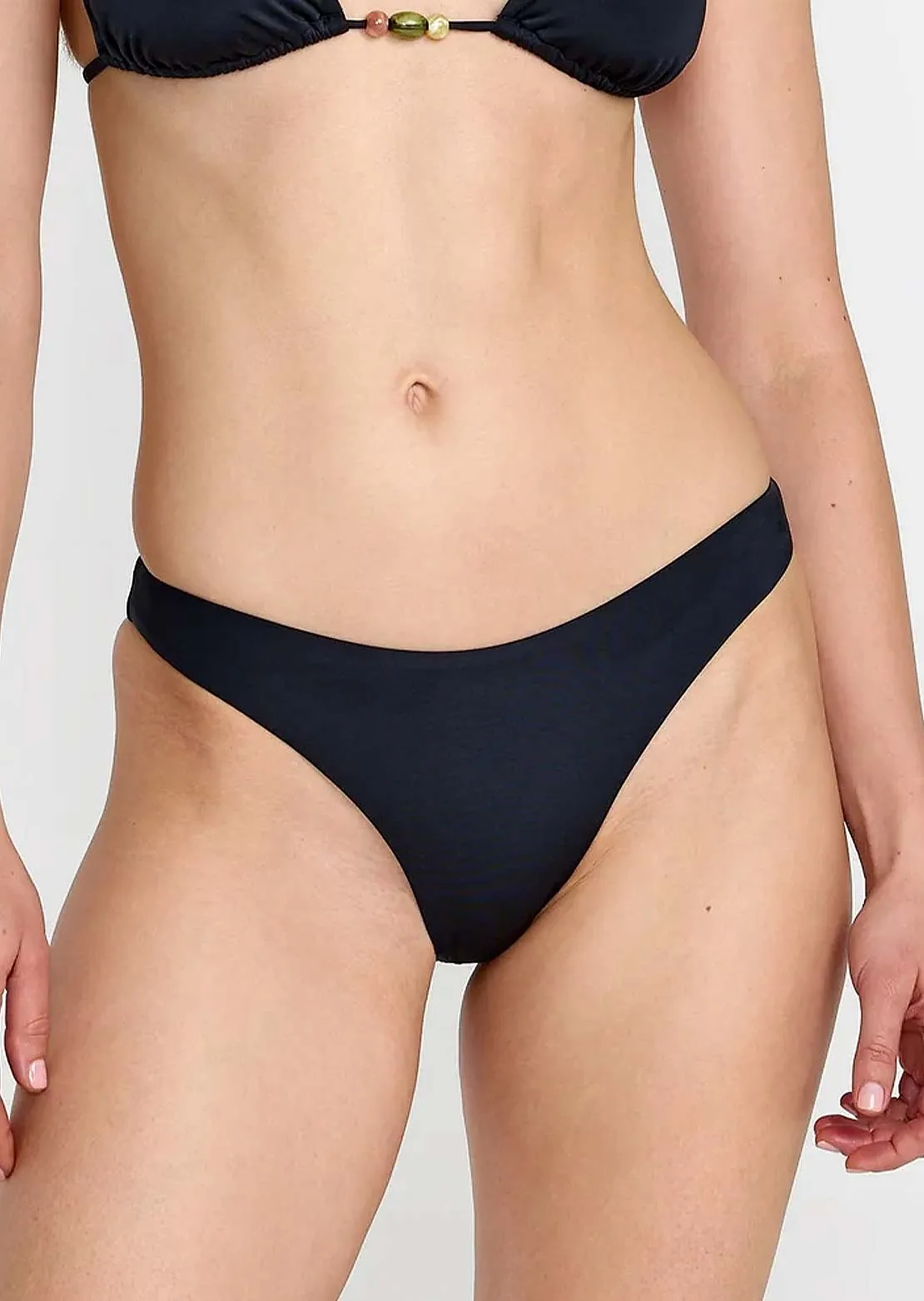 RVCA Women's Cabana Medium French Bikini Bottom sold by Prfo