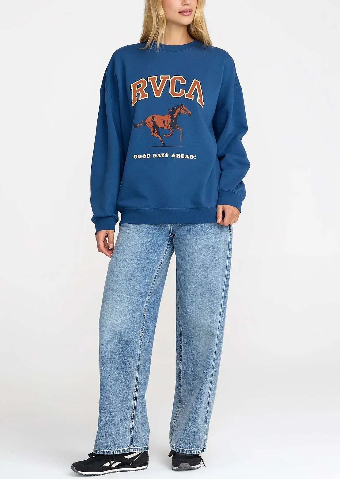 RVCA Women's Neat Pullover Sweater sold by Prfo product image thumbnail 4