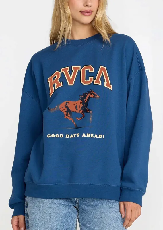 RVCA Women's Neat Pullover Sweater made by RVCA