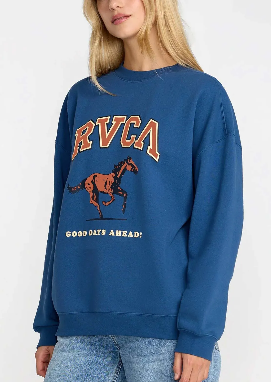 RVCA Women's Neat Pullover Sweater sold by Prfo product image thumbnail 2