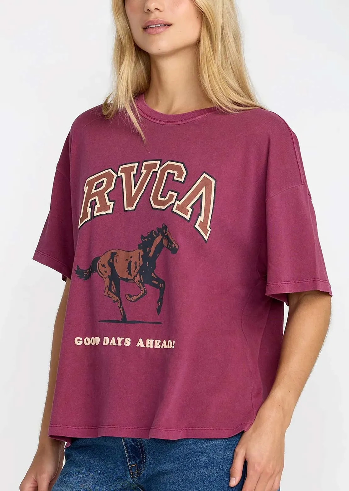 RVCA Women's Move On BF T-Shirt sold by Prfo product image thumbnail 2