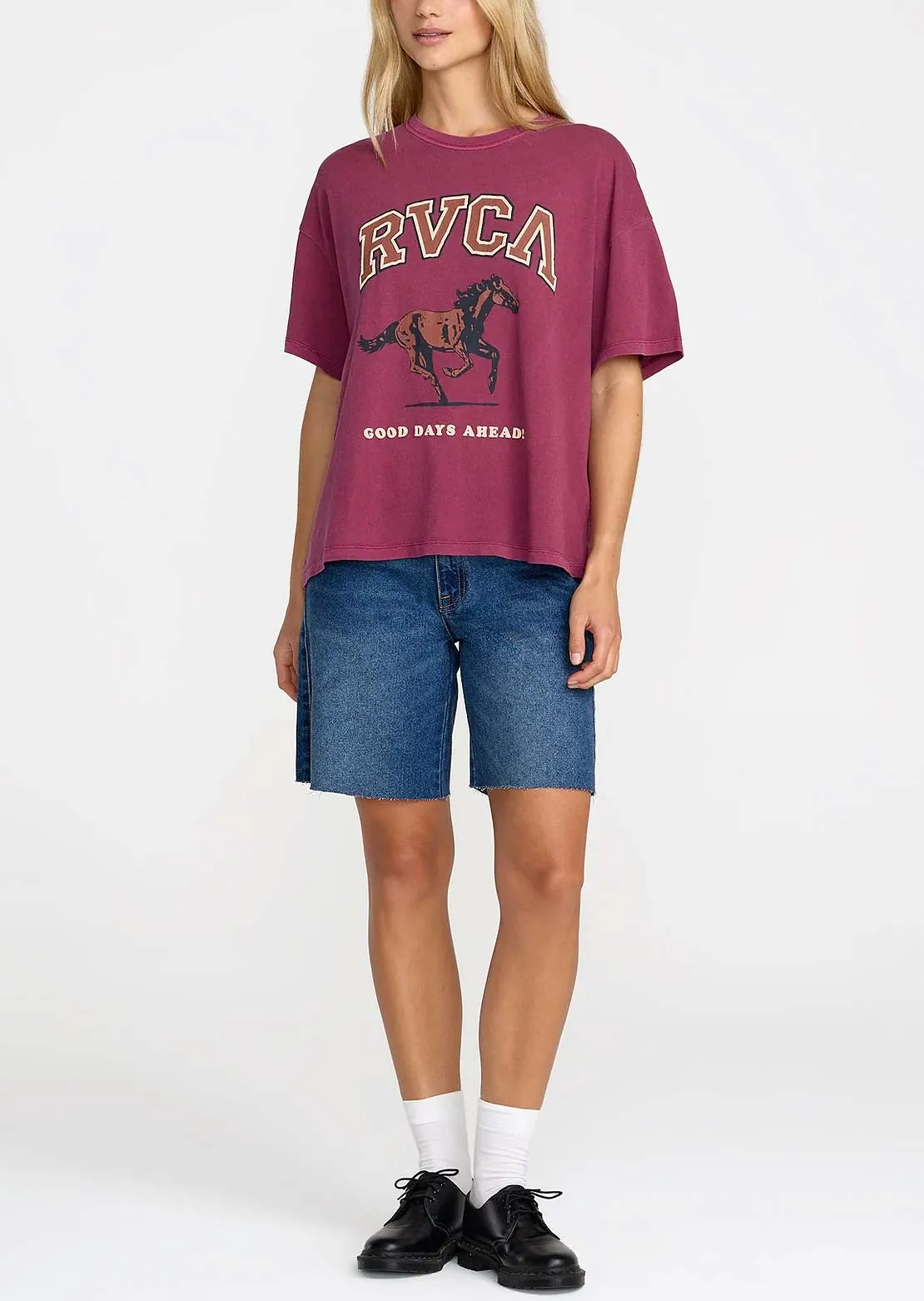 RVCA Women's Move On BF T-Shirt sold by Prfo product image thumbnail 4