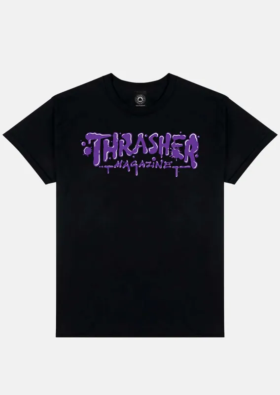 Thrasher Men's Wet Paint T-Shirt made by Thrasher