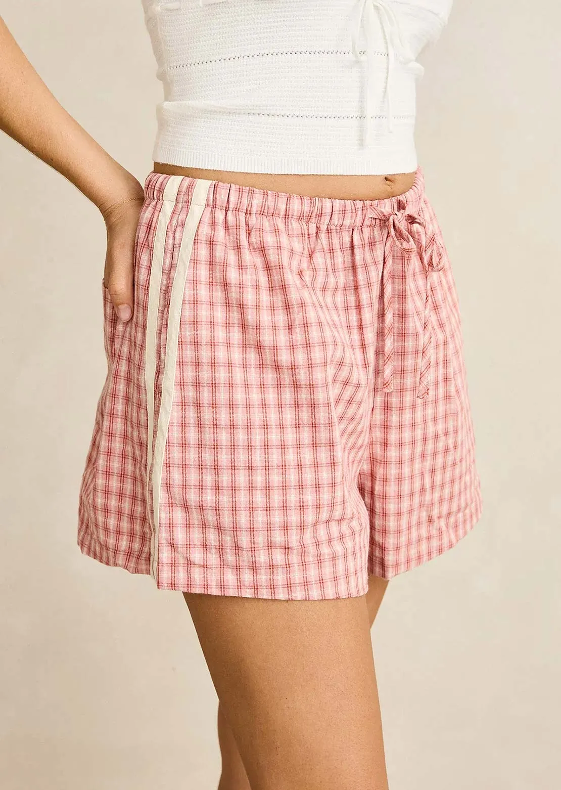 Rhythm Women's Kirra Check Shorts sold by Prfo product image thumbnail 2