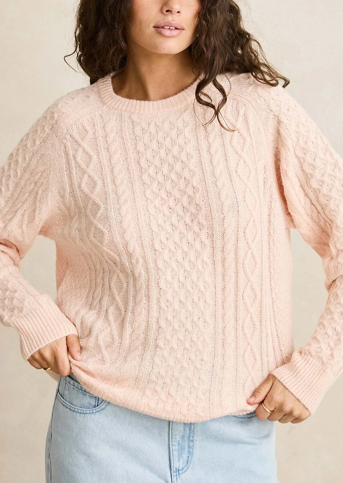 Rhythm Women's Mohair Oceanside Knit Sweater sold by Prfo