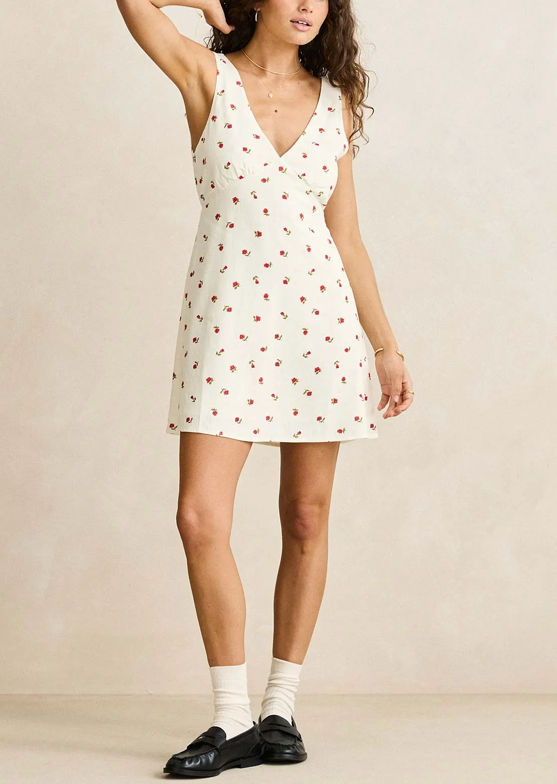 Rhythm Women's Mila Floral Mini Dress sold by Prfo product image thumbnail 4