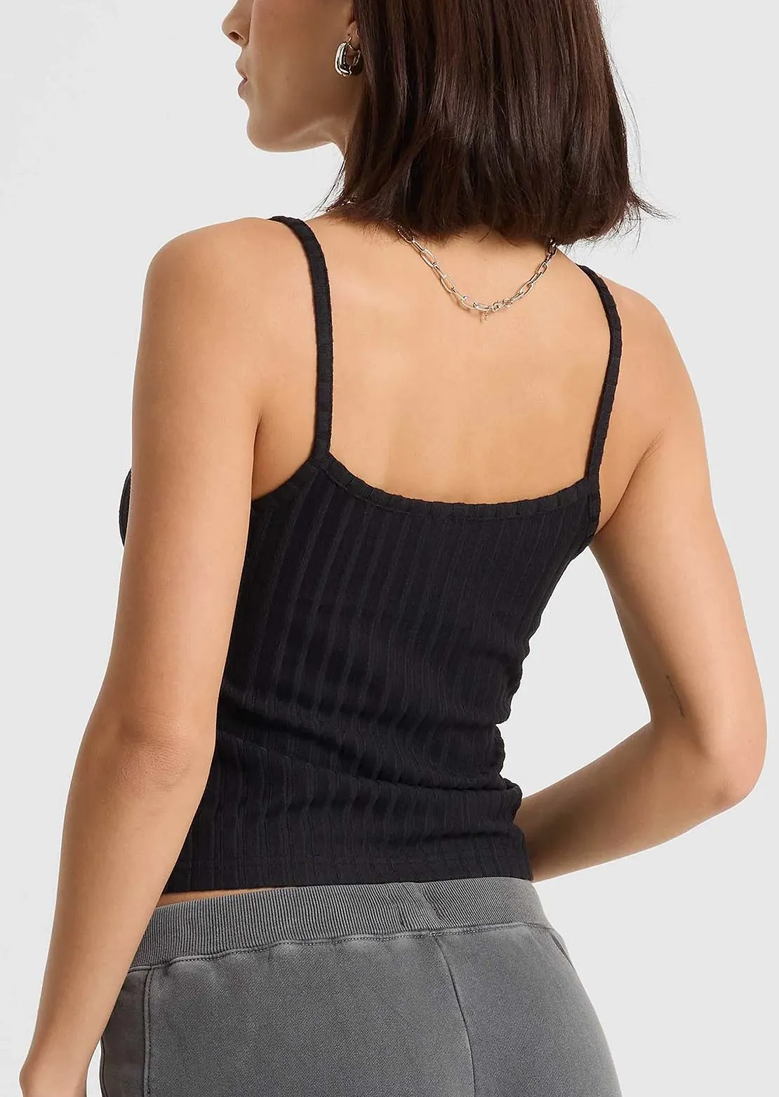 Volcom Women's Lived In Rib Tank Top sold by Prfo product image thumbnail 2
