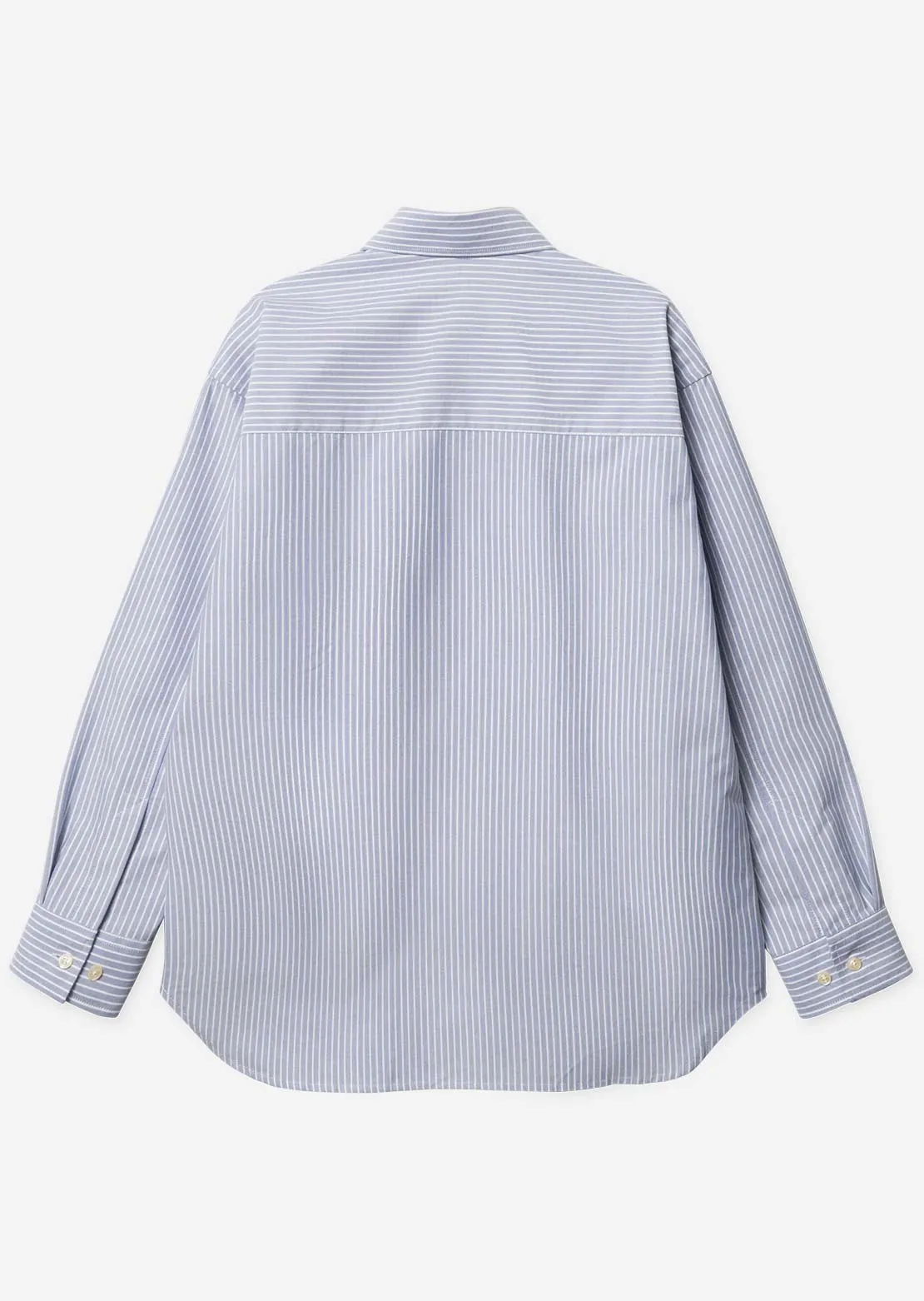 Woodbird Women's Becca Oxford Stripe Button Up Shirt sold by Prfo product image thumbnail 2