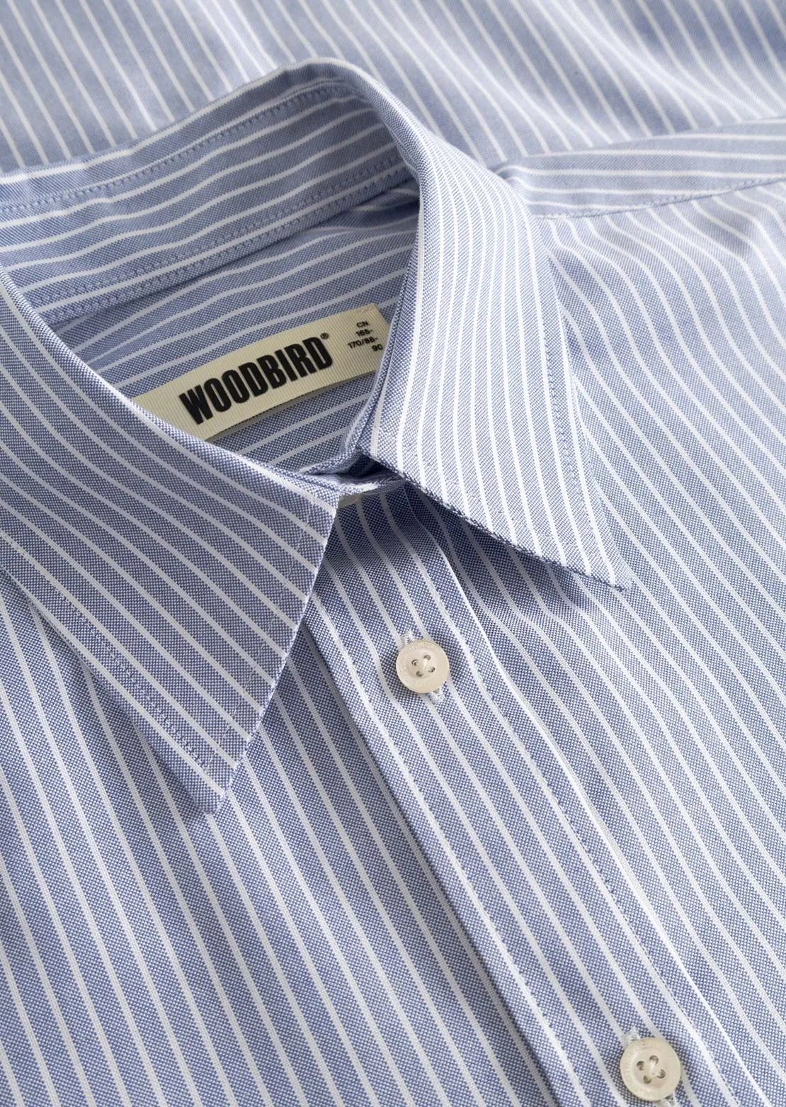 Woodbird Women's Becca Oxford Stripe Button Up Shirt sold by Prfo product image thumbnail 3