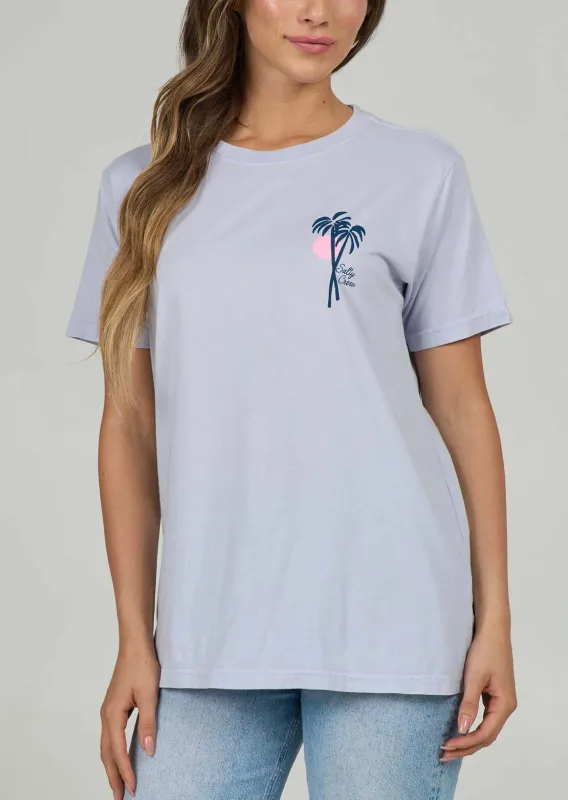 Salty Crew Women's Geo Palm Boyfriend T-Shirt made by Salty Crew