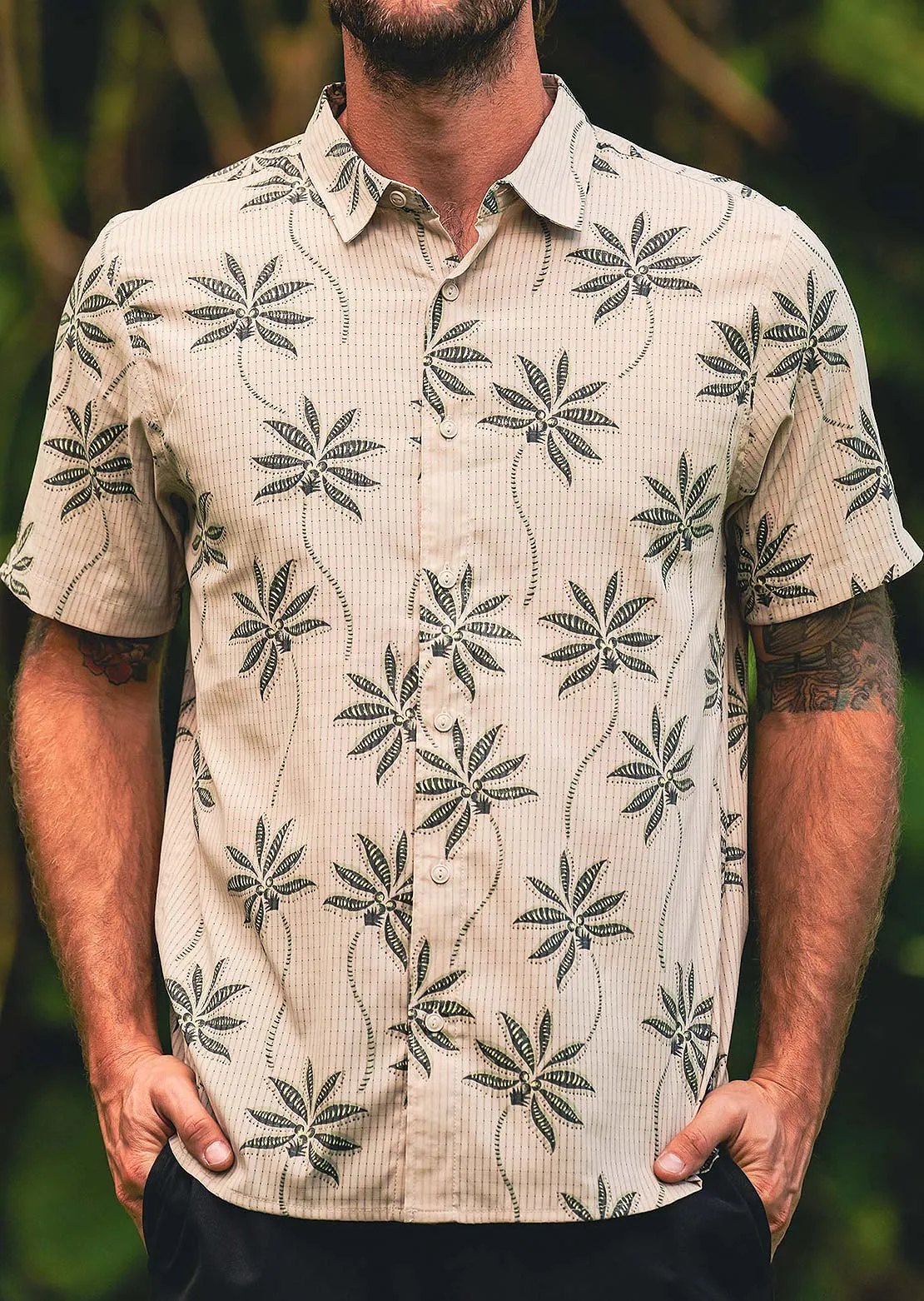 Roark Men's Bless Up Button Up Shirt sold by Prfo product image thumbnail 4