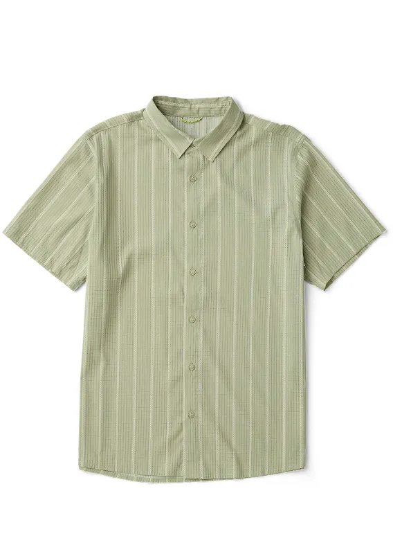 Roark Men's Bless Up Button Up Shirt made by Roark