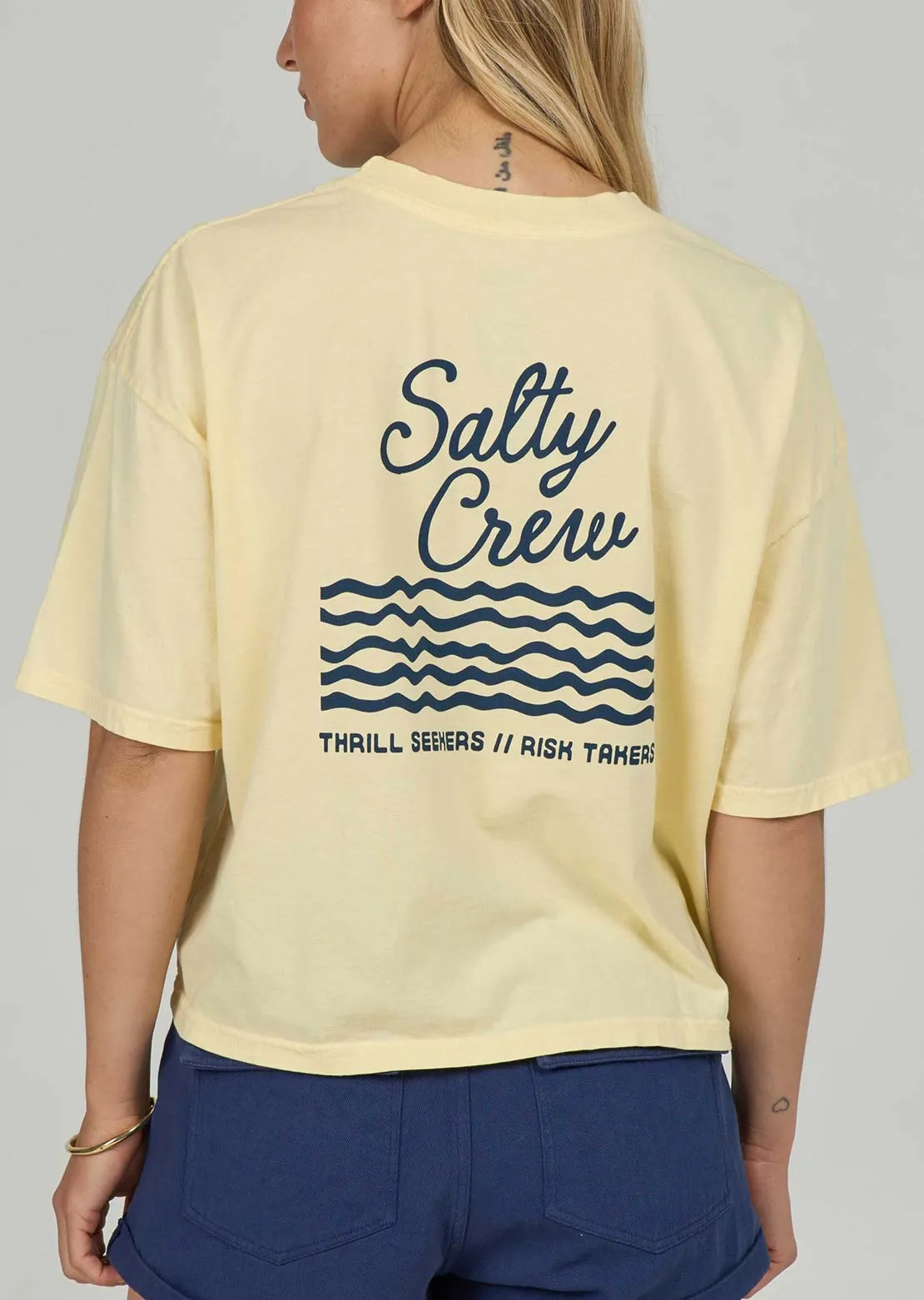 Salty Crew Women's Salty Skimmer T-Shirt sold by Prfo product image thumbnail 2