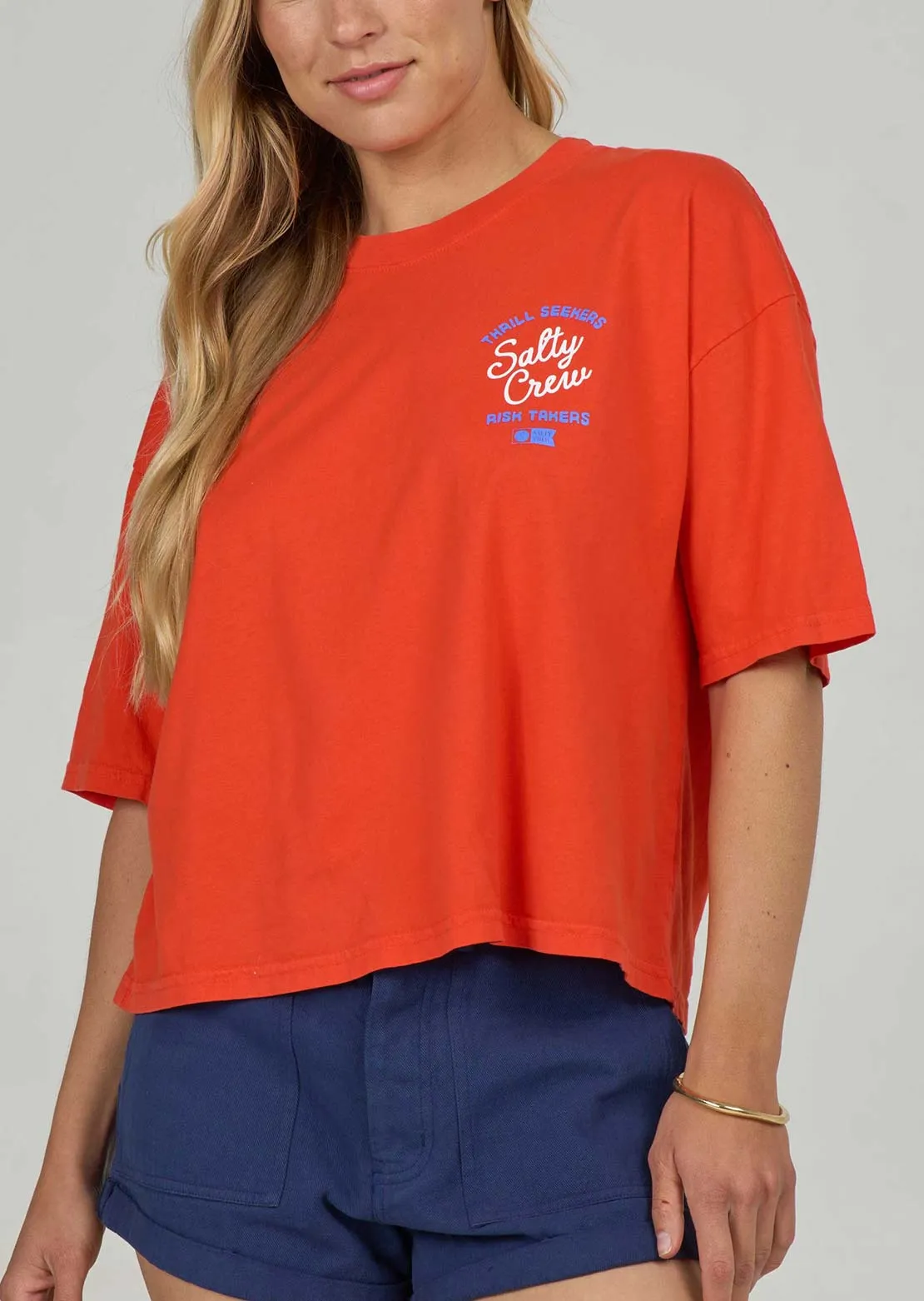 Salty Crew Women's Salty Skimmer T-Shirt sold by Prfo product image thumbnail 4