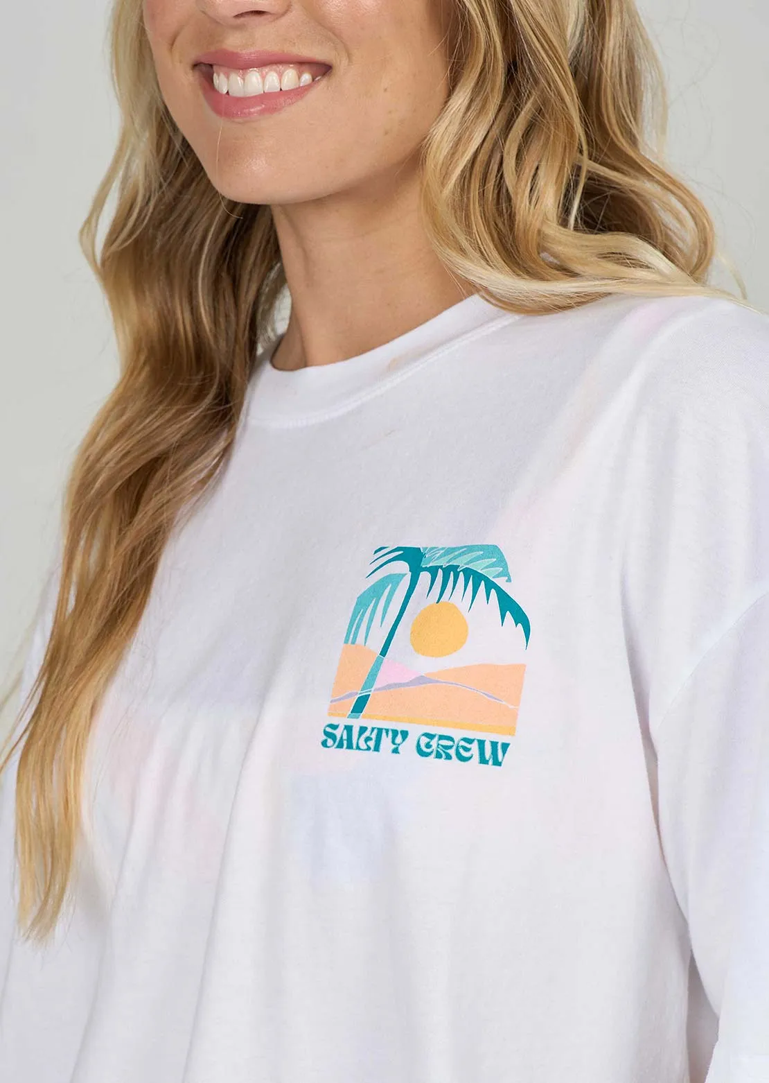 Salty Crew Women's Travel Far Skimmer T-Shirt sold by Prfo product image thumbnail 3