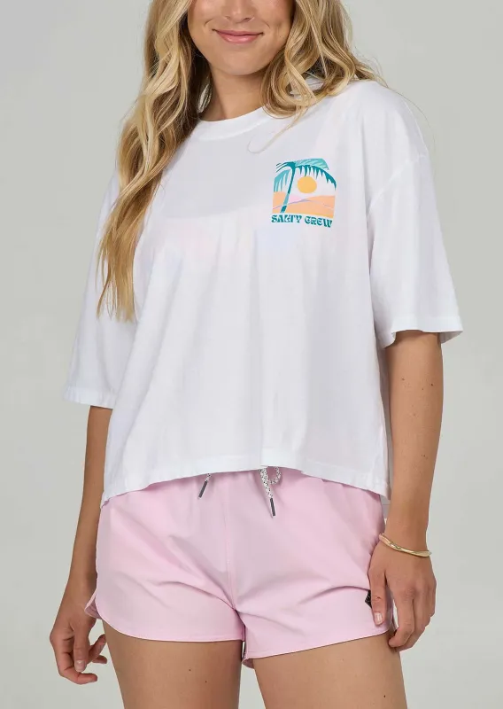 Salty Crew Women's Travel Far Skimmer T-Shirt made by Salty Crew