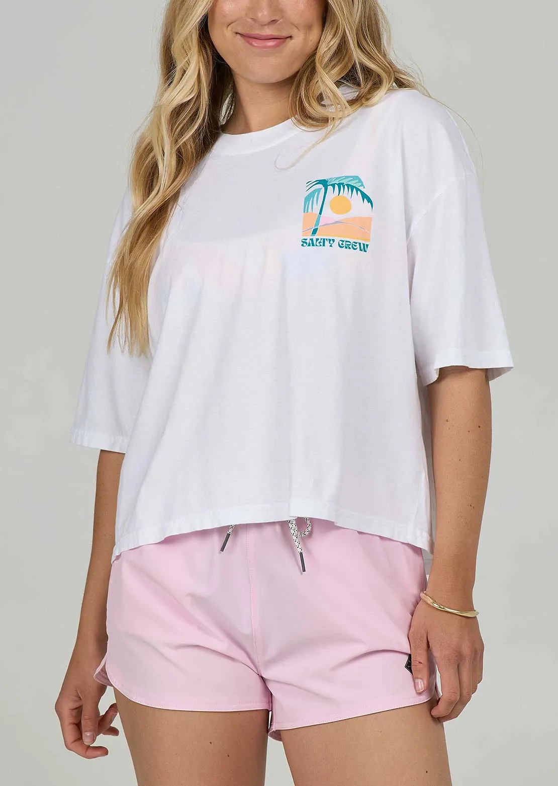 Salty Crew Women's Travel Far Skimmer T-Shirt sold by Prfo